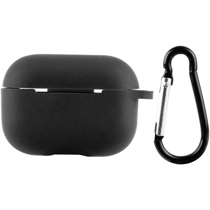 

Силиконовый футляр для наушников AirPods Pro 2 Черный / Black (222457)