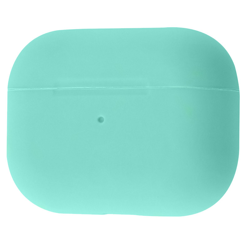 

Силиконовый футляр для наушников AirPods Pro Бирюзовый / Ice Blue (170318)