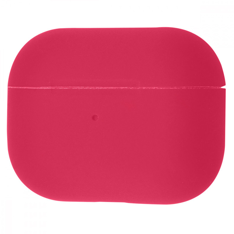 

Силиконовый футляр для наушников AirPods Pro Красный / Rose Red (170319)