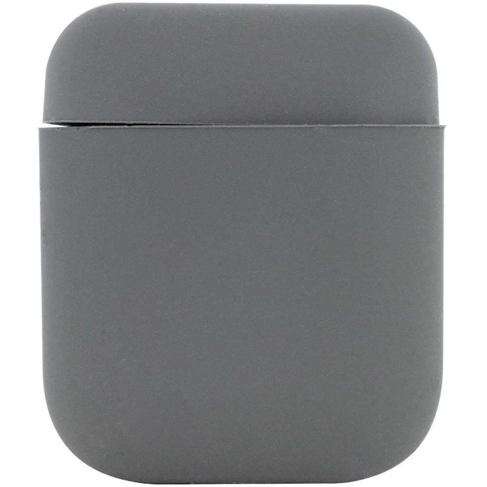 

Силіконовий футляр для навушників Airpods Slim Color Box (Оливковий / Olive)