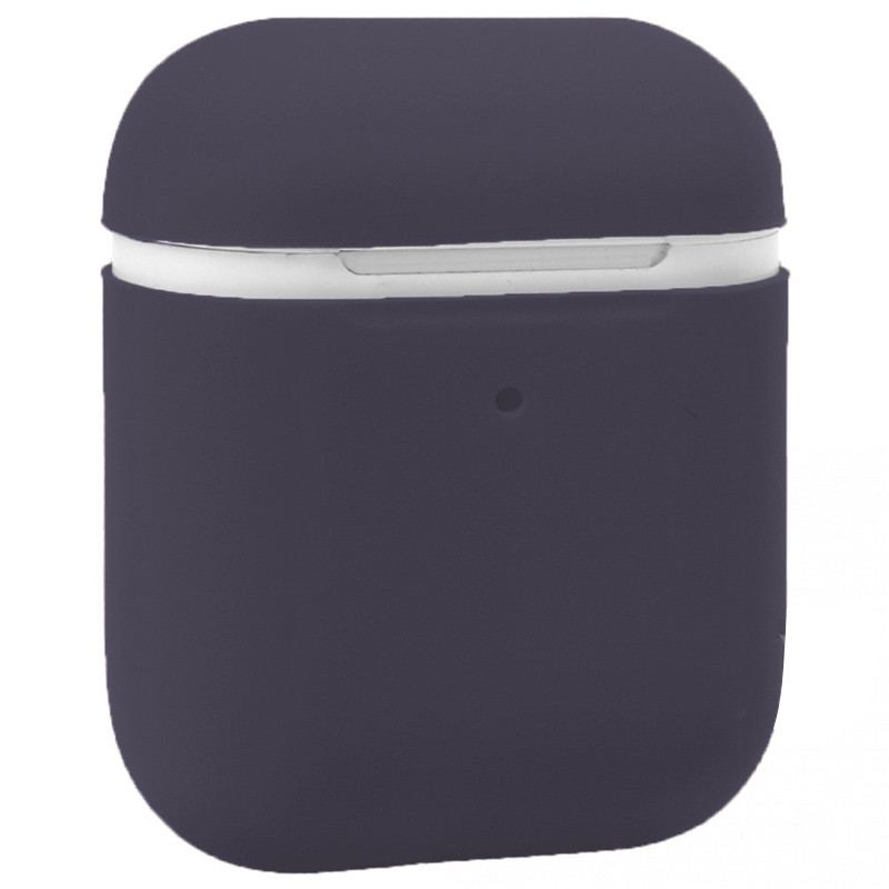 

Силиконовый футляр для наушников Airpods Ultra Slim Серый / Dark Gray (162799)