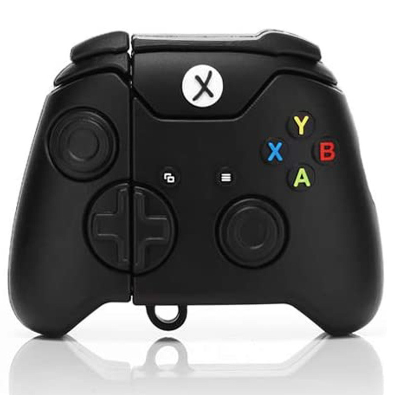 

Силиконовый футляр Gamepad для наушников AirPods 1/2 Черный (152238)