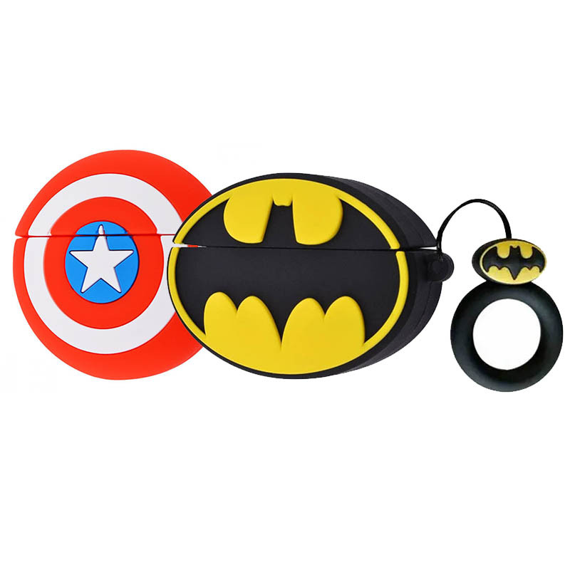 

Силиконовый футляр Marvel & DC series для наушников AirPods Pro 2 + кольцо (259531)