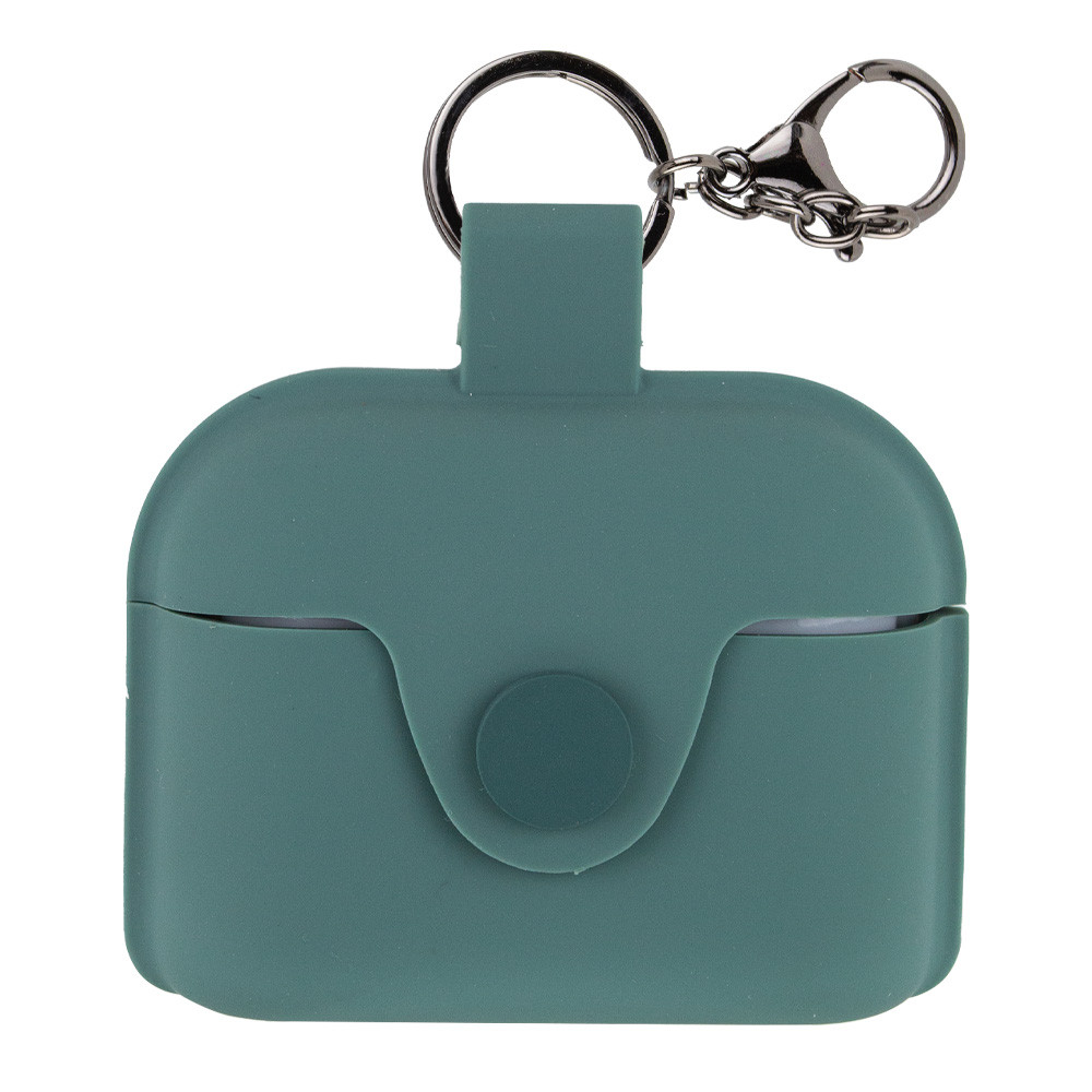 

Силиконовый футляр на магните для наушников AirPods Pro Зеленый / Pine green (170280)