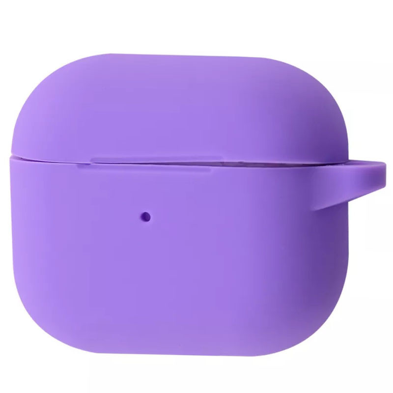 

Силіконовий футляр New з карабіном для навушників AirPods 3 (Фіолетовий / Violet)