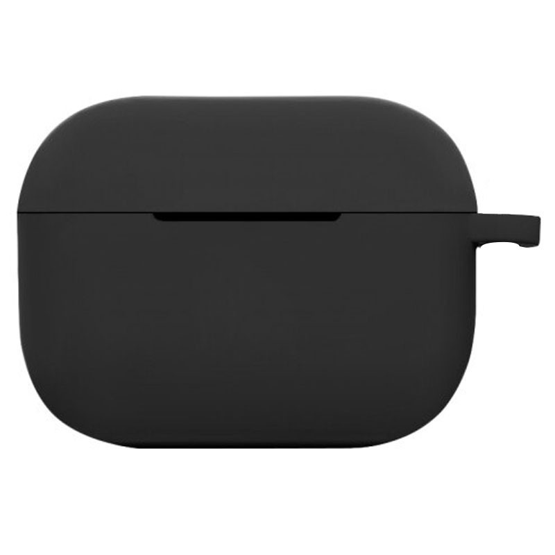 

Силиконовый футляр New с карабином для наушников Airpods Pro Черный / Black (191293)