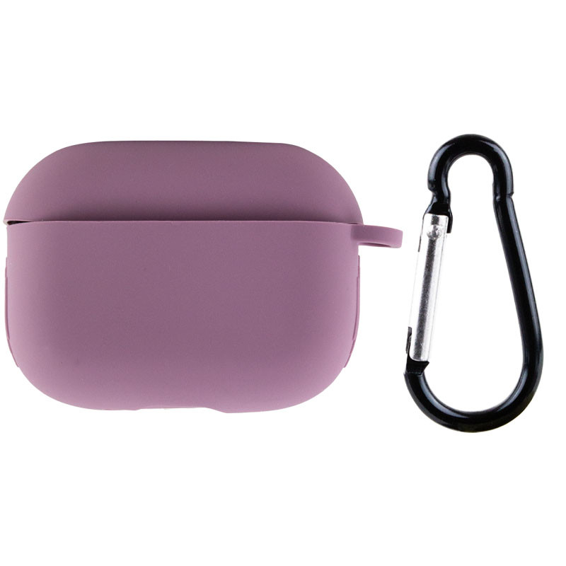 

Силиконовый футляр New с карабином для наушников Airpods Pro Лиловый / Lilac Pride (191281)