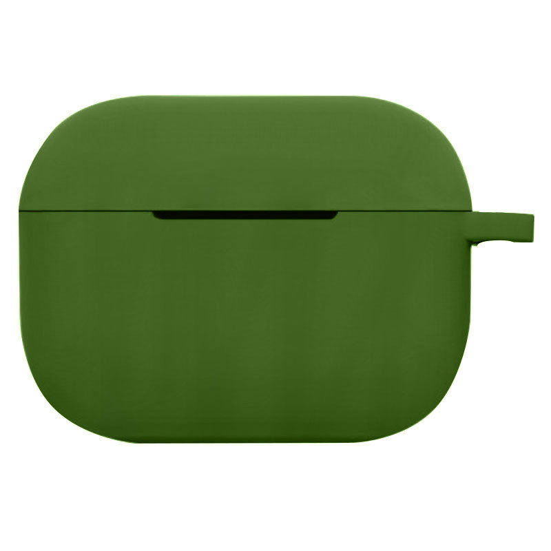 

Силиконовый футляр New с карабином для наушников Airpods Pro Зеленый / Army green (196093)