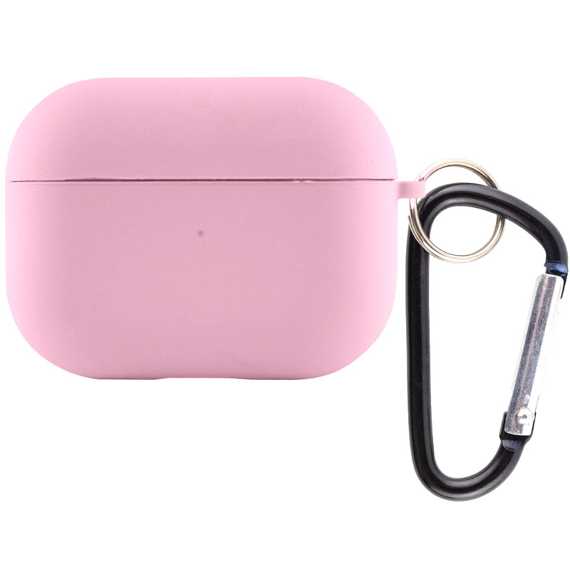 

Силиконовый футляр с микрофиброй для наушников Airpods Pro Розовый / Light pink (248028)