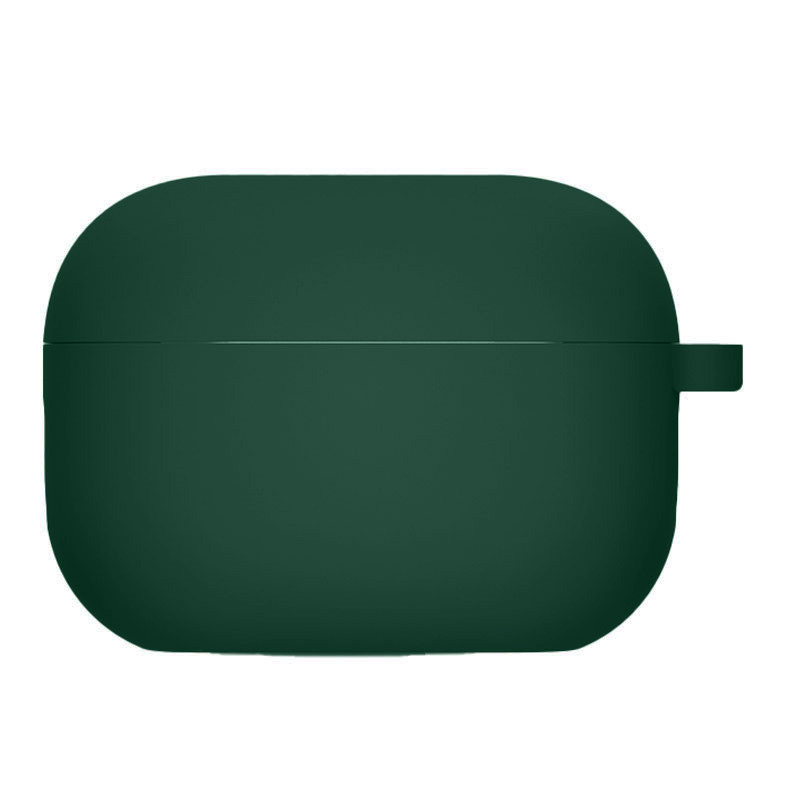 

Силиконовый футляр с микрофиброй для наушников Airpods Pro Зеленый / Midnight Green (170352)