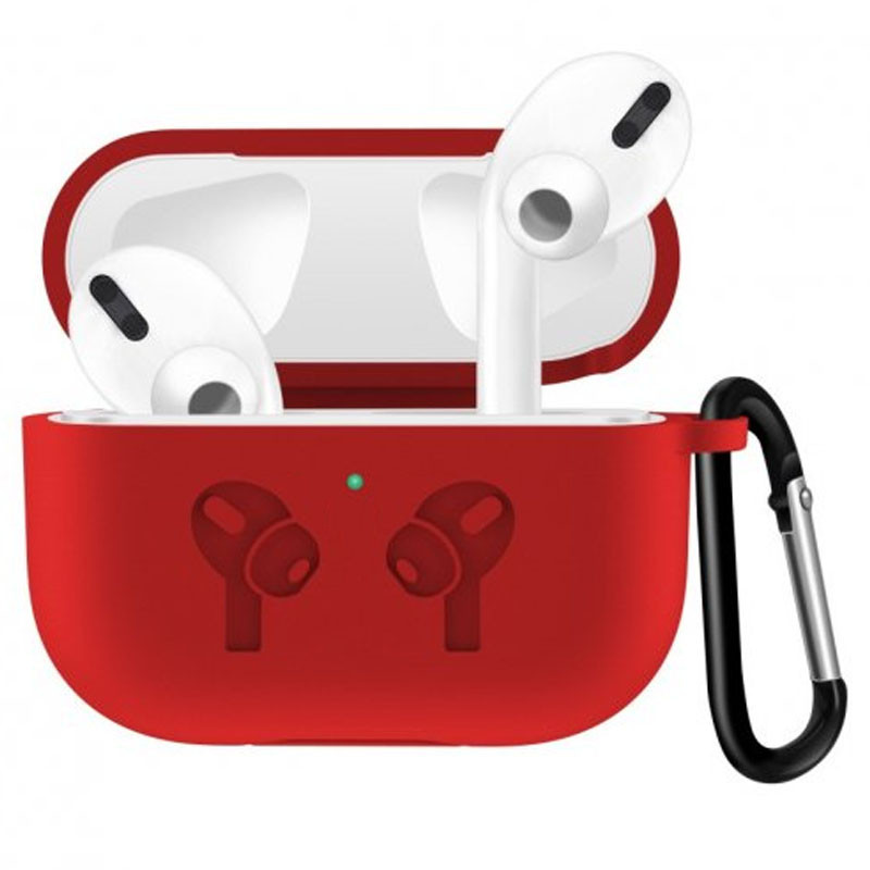 

Силиконовый футляр Simple для наушников AirPods 3 Красный / Red (203294)
