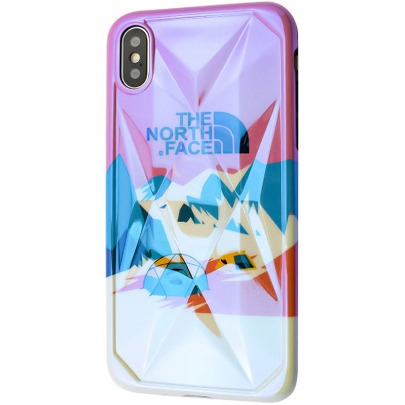 

Силиконовый Print case The North Face Rhombus для Apple iPhone X / XS (5.8") Pink (154959)