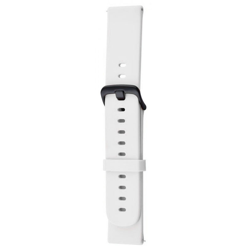 

Силіконовий ремінець для Xiaomi Amazfit / Samsung 22 mm (Білий / White)