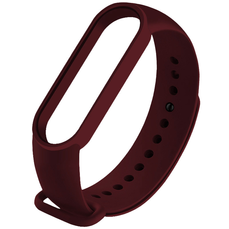 

Силиконовый ремешок для Xiaomi Mi Band 3/4 Бордовый / Burgundy (162972)