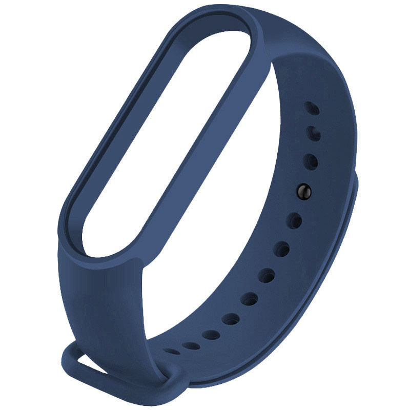 

Силиконовый ремешок для Xiaomi Mi Band 3/4 Синий / Deep space blue (265479)