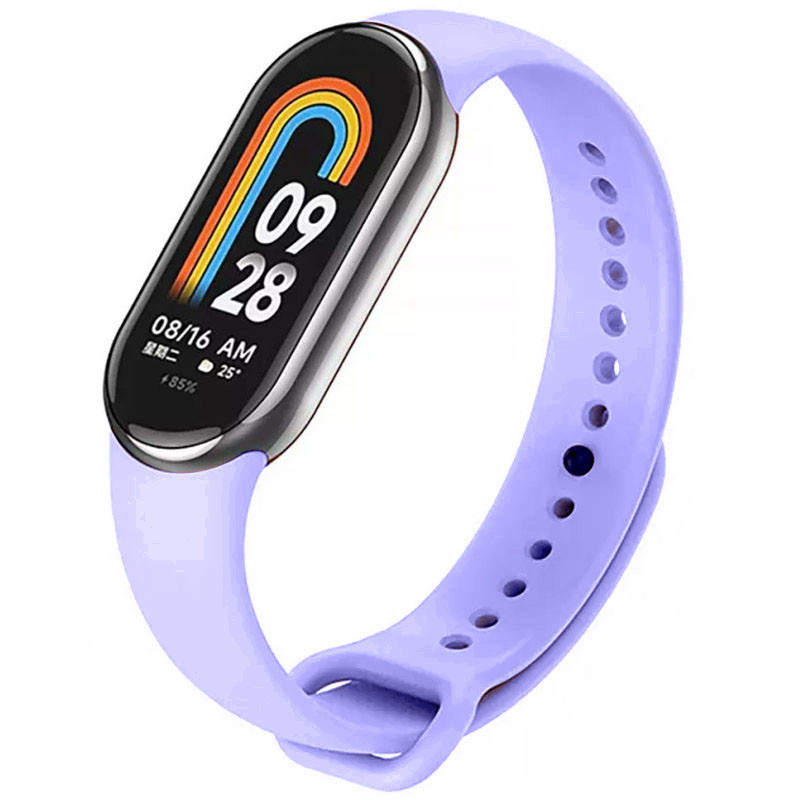 

Силиконовый ремешок для Xiaomi Mi Band 8 Сиреневый / Elegant Purple (264813)