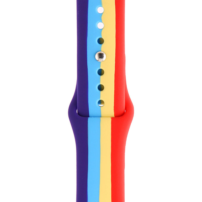 

Силиконовый ремешок Rainbow для Apple watch 38mm / 40mm Фиолетовый / Красный (194629)
