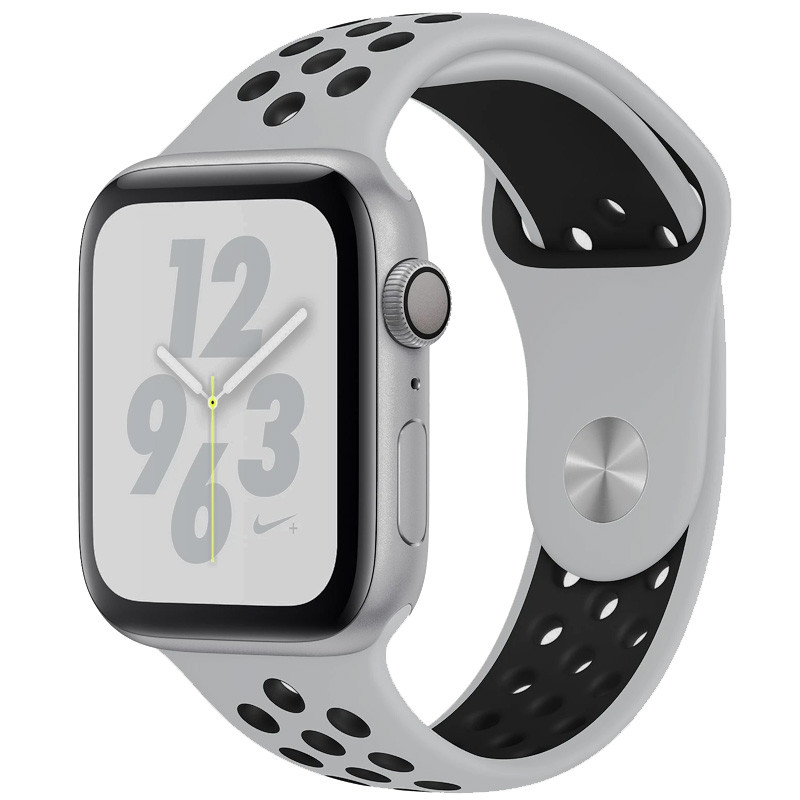 

Силиконовый ремешок Sport Nike+ для Apple watch 42mm / 44mm Gray / Black (147605)