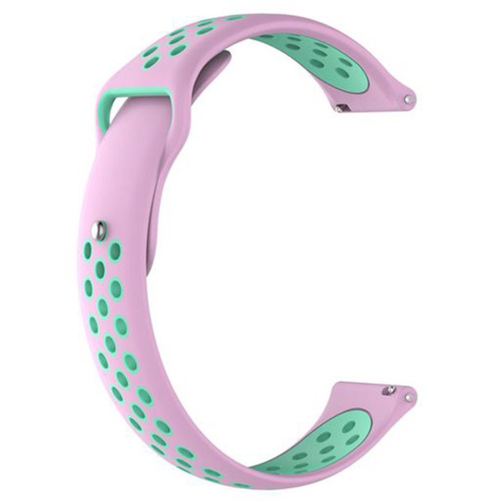 

Силиконовый ремешок Sport Nike+ для Xiaomi Amazfit/Samsung 20 mm Pink / Marine Green (154268)
