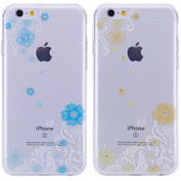 

Силиконовый 3D чехол Devia "Crystal Lily" для Apple iPhone 6/6s (4.7")