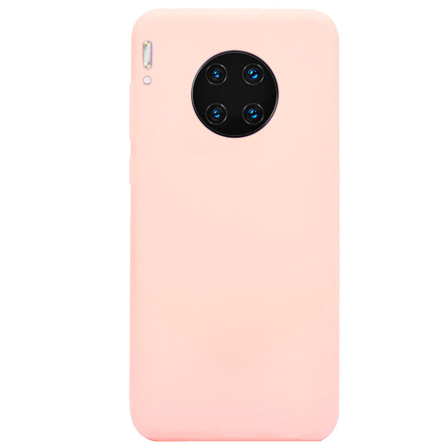 

Силиконовый чехол Candy для Huawei Mate 30 Pro Розовый (117030)