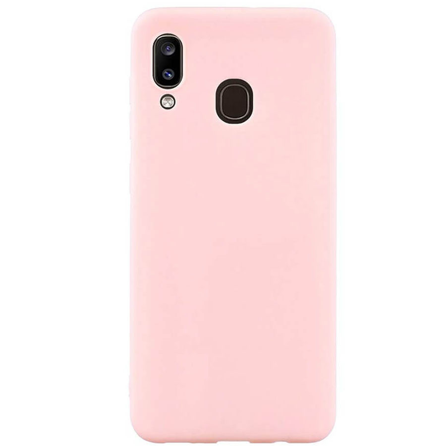 

Силиконовый чехол Candy для Samsung Galaxy A10s / M01s Розовый (117048)