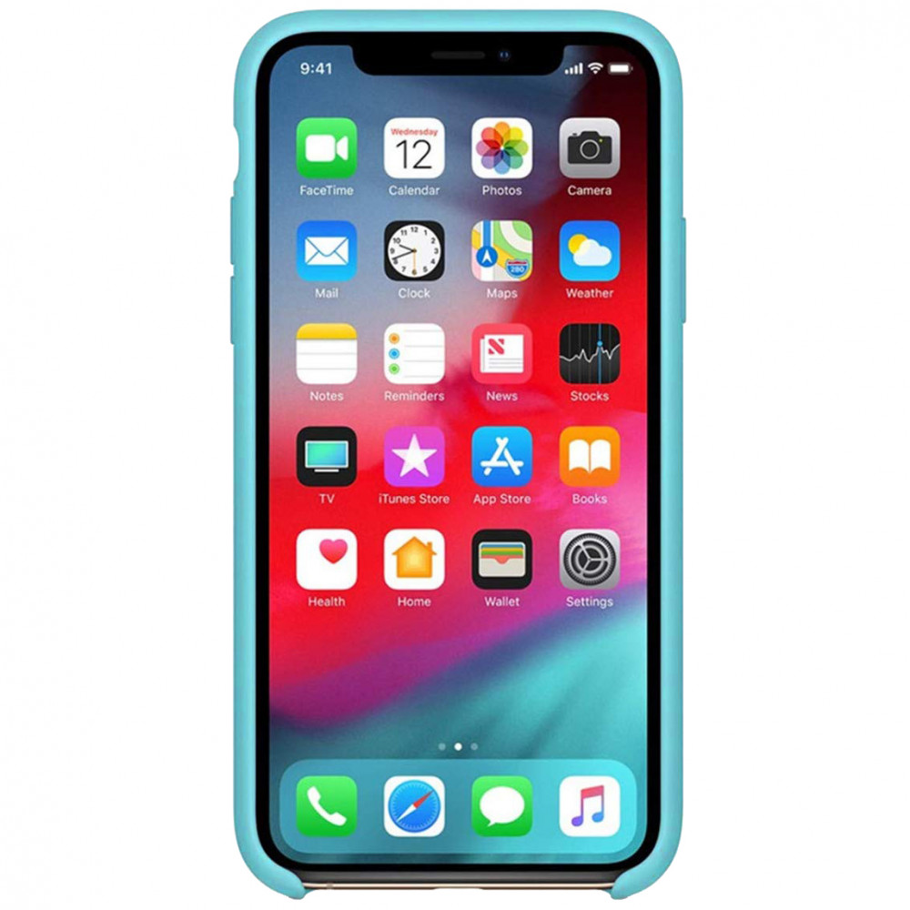 

Чехол Silicone Case without Logo (AA) для Apple iPhone 7 / 8 (4.7") Бирюзовый / Ice Blue (113222)