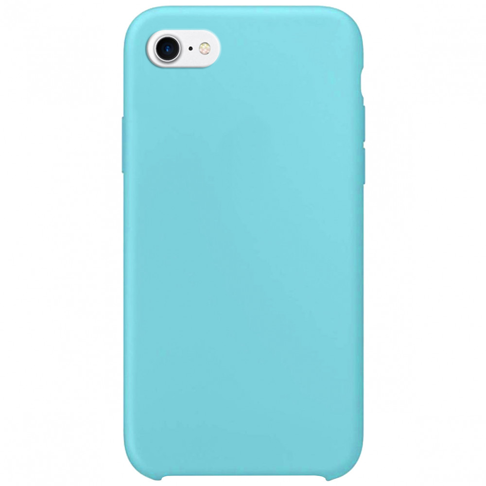 

Чехол Silicone Case without Logo (AA) для Apple iPhone SE (2020) Бирюзовый / Ice Blue (113222)