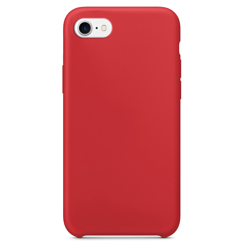 

Чехол Silicone Case without Logo (AA) для Apple iPhone SE (2020) Красный / Red (113227)