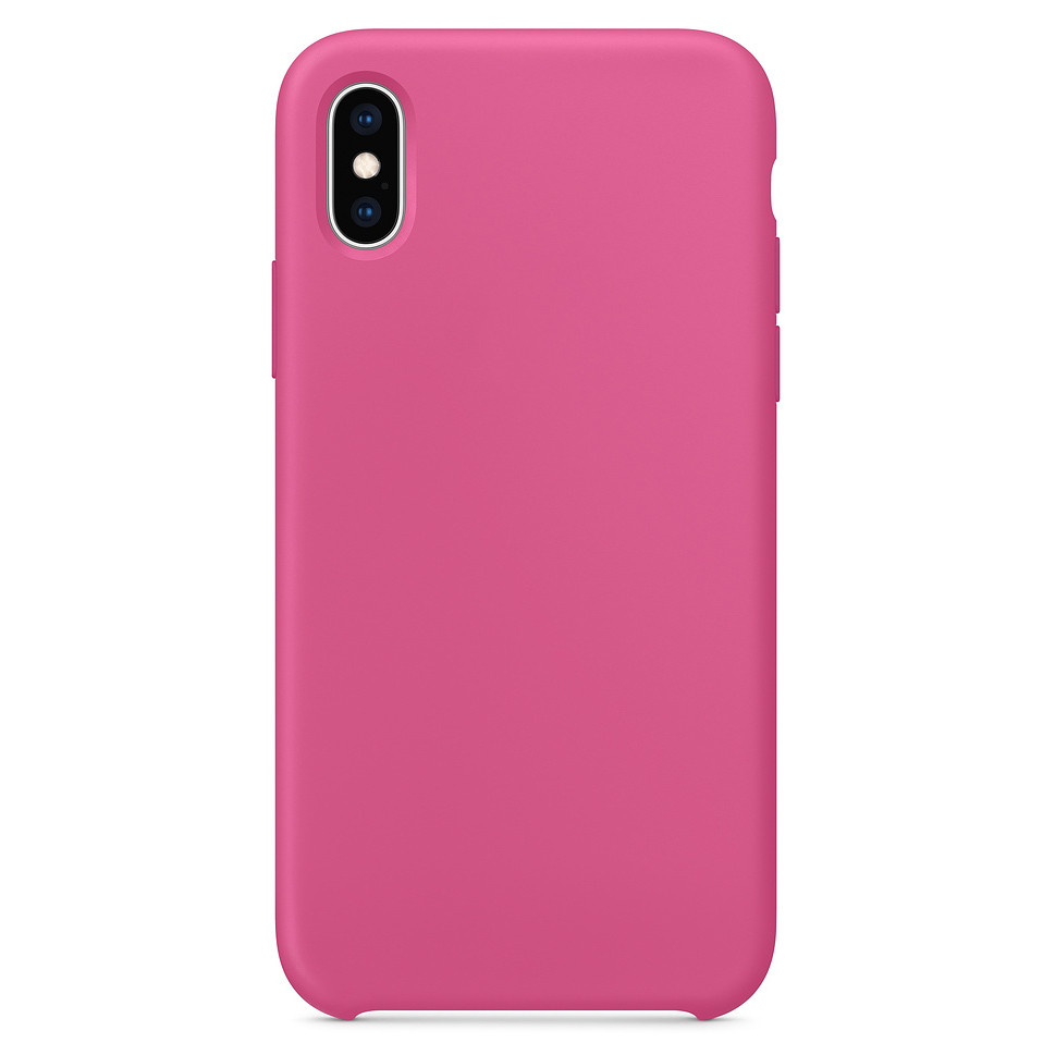 

Чехол Silicone Case without Logo (AA) для Apple iPhone X / XS (5.8") Красный / Dragon Fruit (113242)