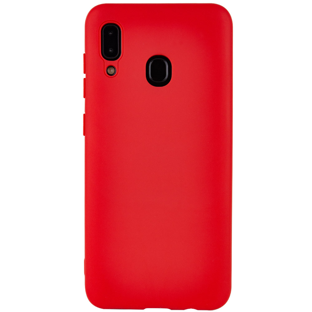 

Чехол Silicone Cover with Magnetic для Samsung Galaxy A20 (A205F) Красный (103655)