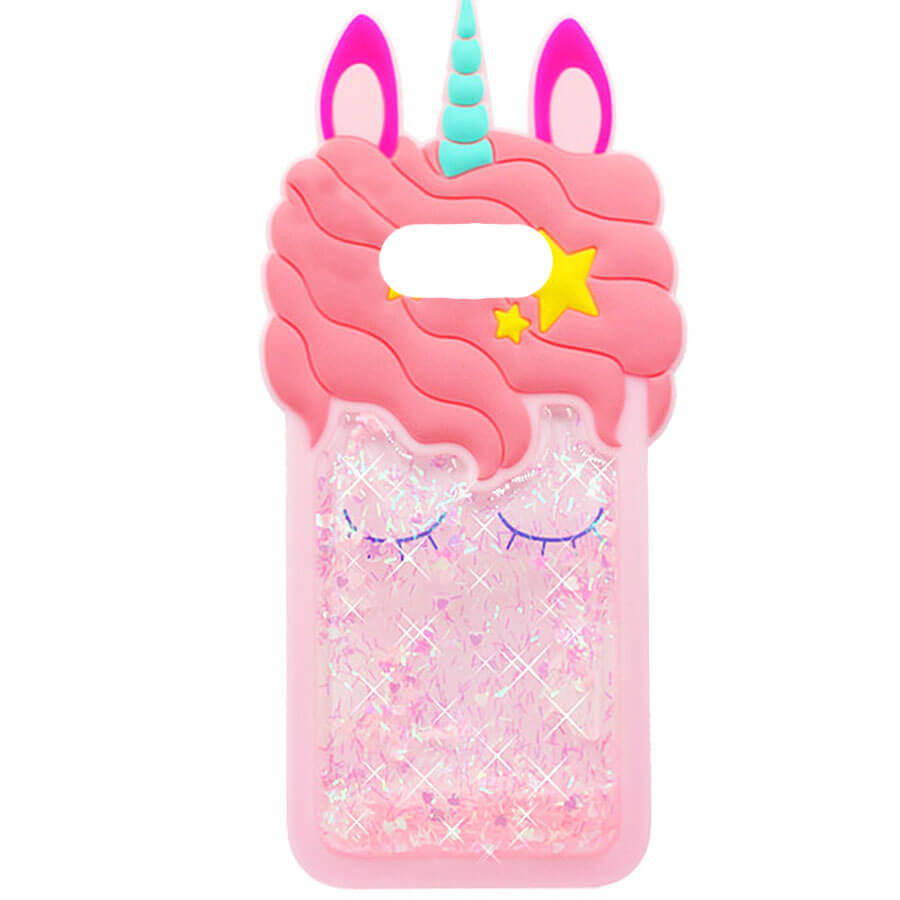 

Силиконовый чехол Unicorn 3D для Samsung Galaxy S10+ Розовый (118348)