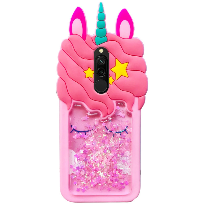 

Силиконовый чехол Unicorn 3D для Xiaomi Redmi 8 Розовый (118338)