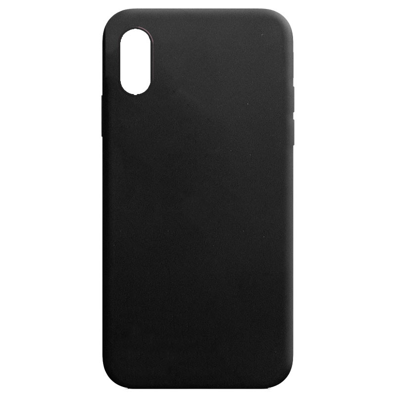 

Силиконовый чехол Candy для Apple iPhone XR (6.1") Черный (146377)