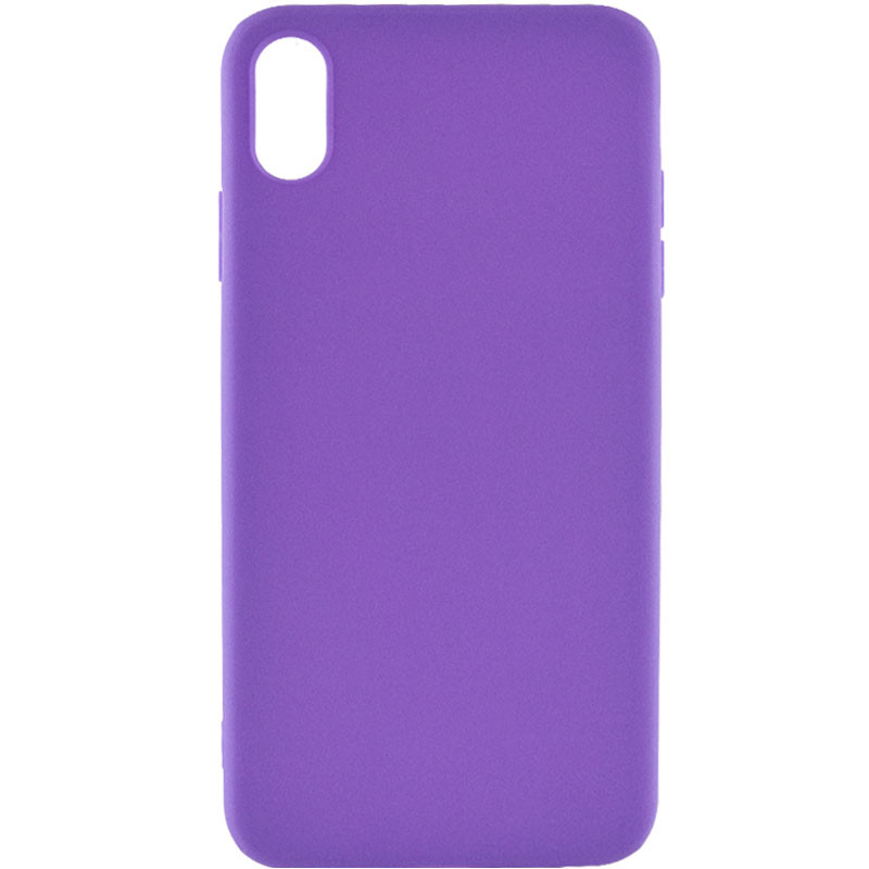 

Силиконовый чехол Candy для Apple iPhone XR (6.1") Сиреневый (146375)