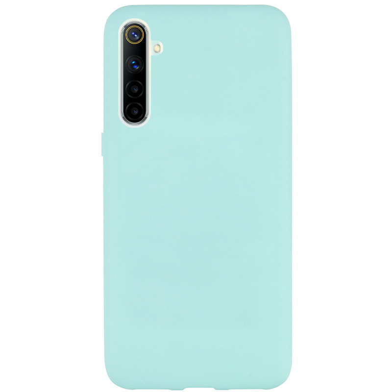 

Силиконовый чехол Candy для Realme 6 Бирюзовый (140845)