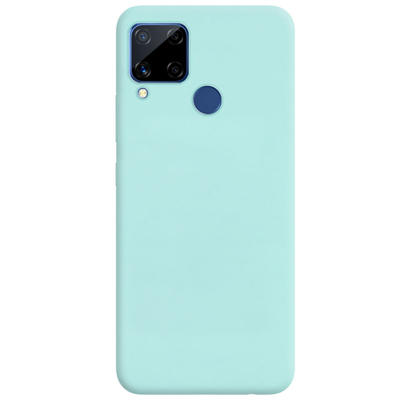 

Силиконовый чехол Candy для Realme C15 / C12 Бирюзовый (146129)