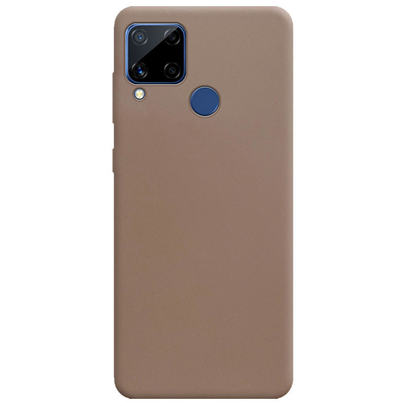 

Силиконовый чехол Candy для Realme C15 / C12 Коричневый (146135)