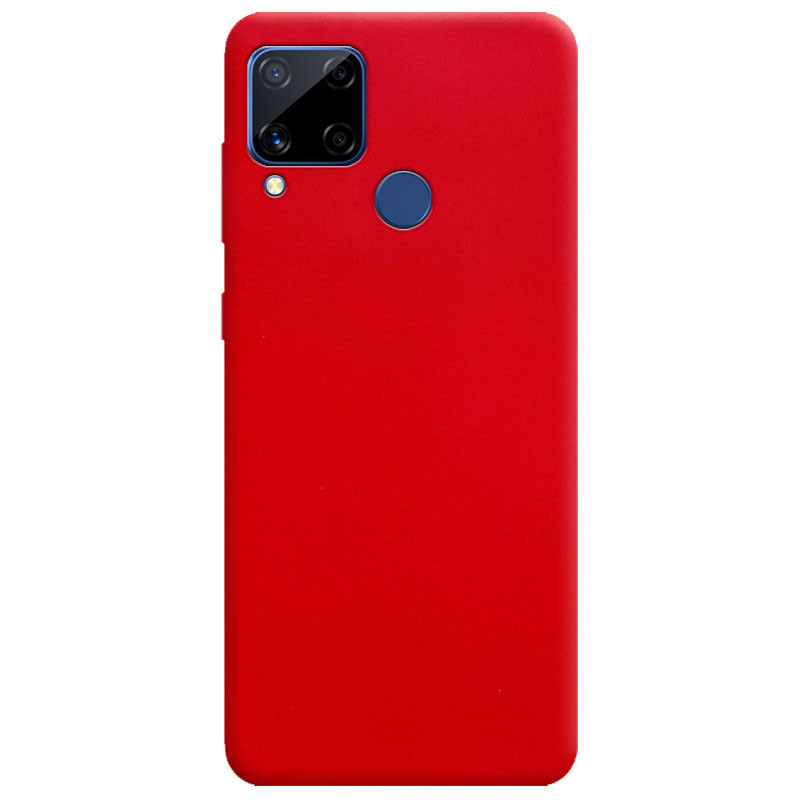 

Силиконовый чехол Candy для Realme C15 / C12 Красный (146136)