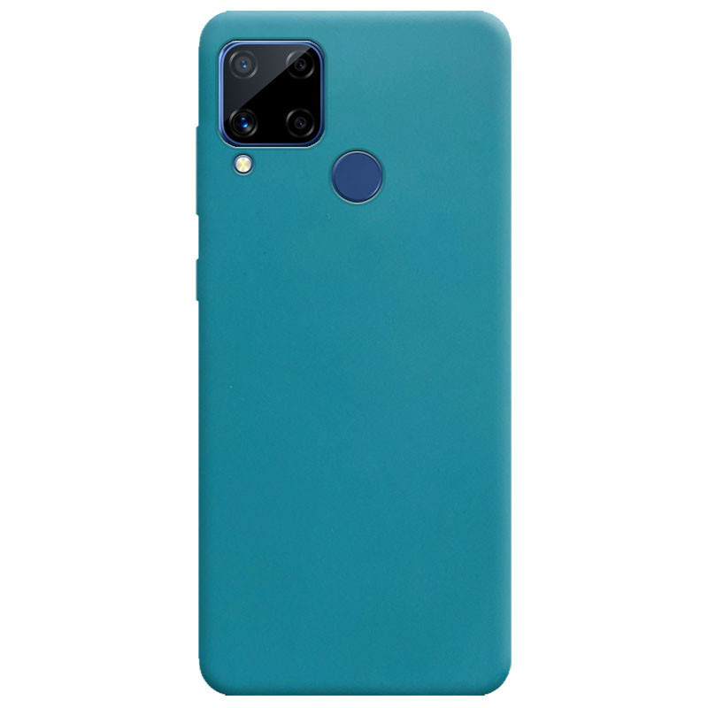 

Силиконовый чехол Candy для Realme C15 / C12 Синий / Powder Blue (146139)