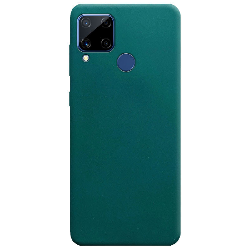 

Силиконовый чехол Candy для Realme C15 / C12 Зеленый / Forest green (146134)