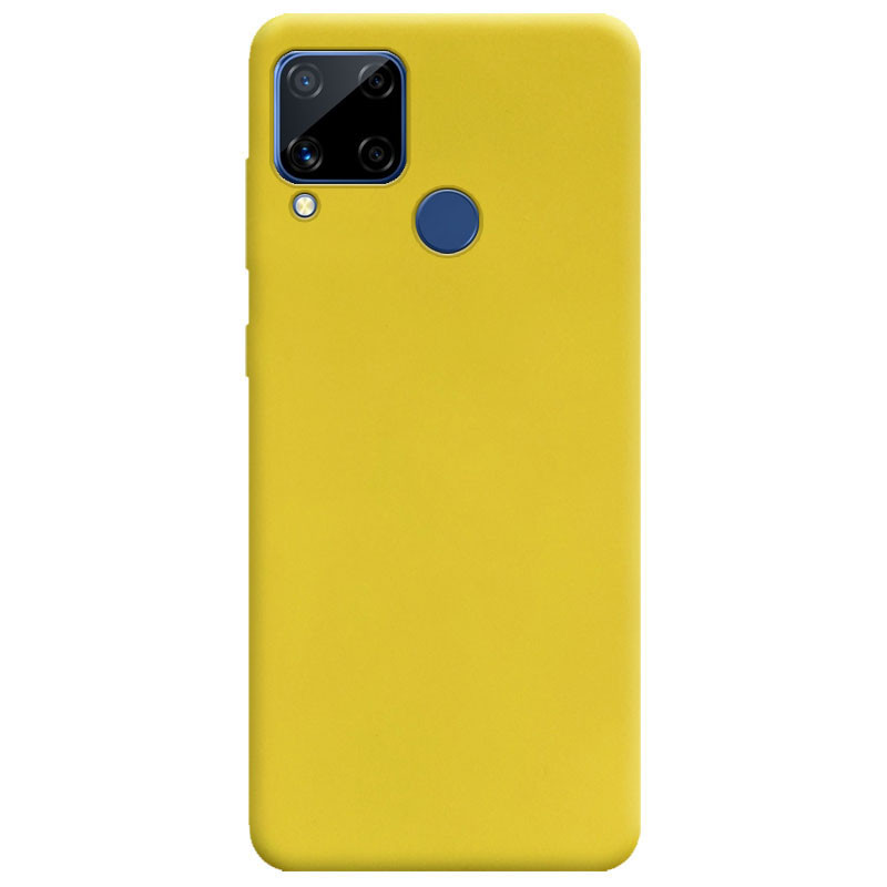 

Силиконовый чехол Candy для Realme C15 / C12 Желтый (146133)