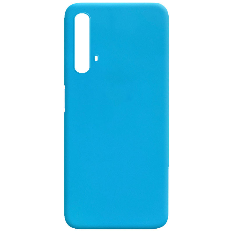 

Силиконовый чехол Candy для Realme X3 SuperZoom / X3 / X50 Голубой (146150)