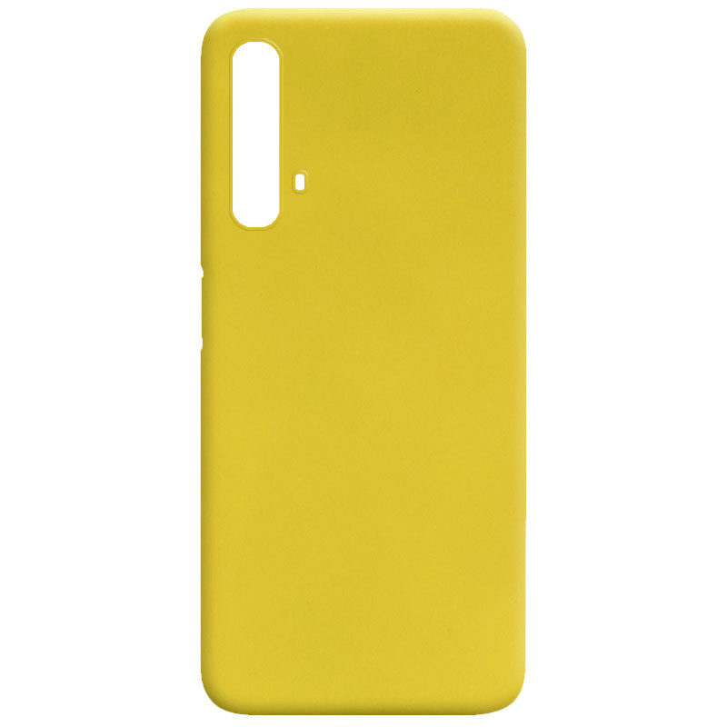 

Силиконовый чехол Candy для Realme X3 SuperZoom / X3 / X50 Желтый (146152)