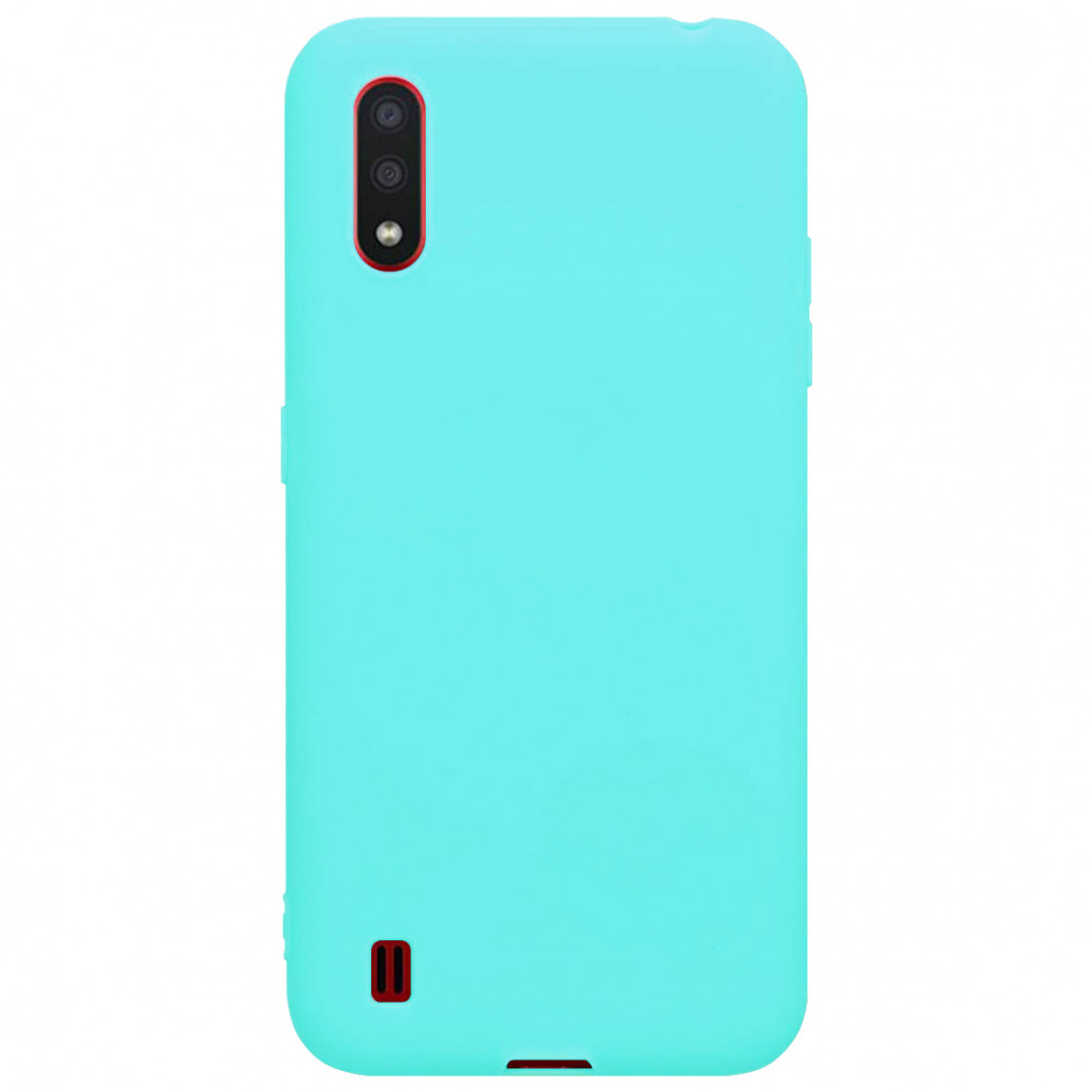 

Силиконовый чехол Candy для Samsung Galaxy A01 Бирюзовый (127790)