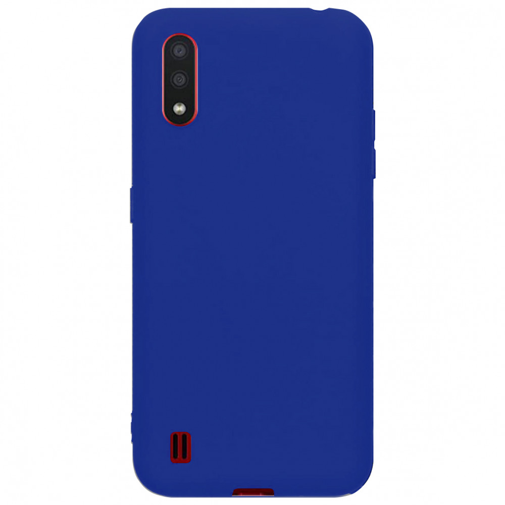 

Силиконовый чехол Candy для Samsung Galaxy A01 Синий (127794)