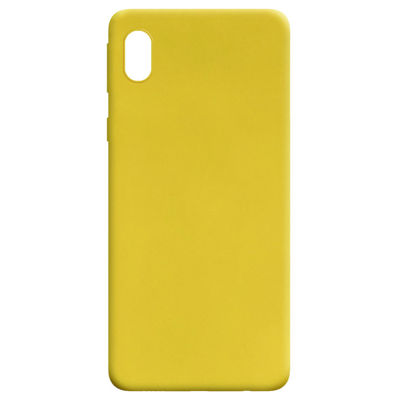 

Силіконовий чохол Candy для Samsung Galaxy M01 Core (Жовтий)
