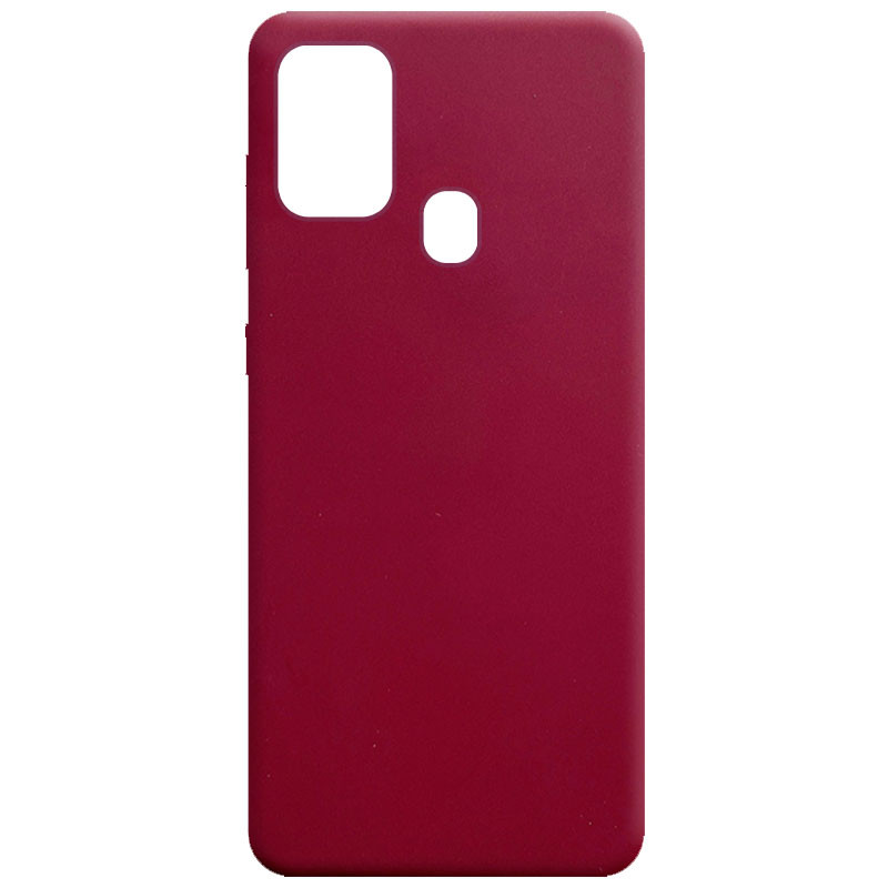 

Силиконовый чехол Candy для Samsung Galaxy M31 Бордовый (146248)