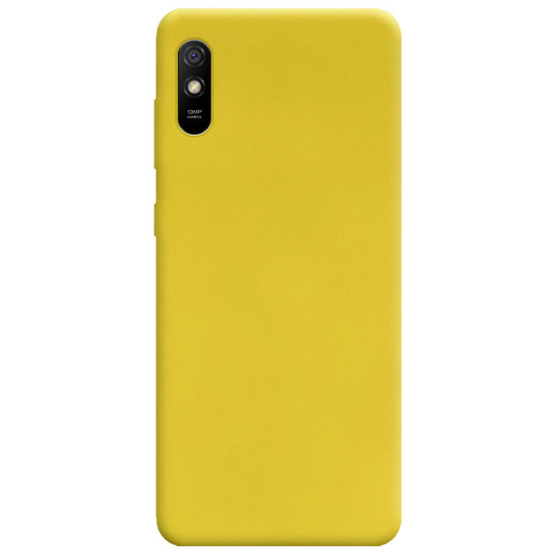 

Силіконовий чохол Candy для Xiaomi Redmi 9A (Жовтий)