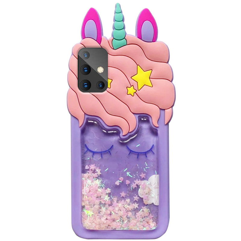

Силиконовый чехол Unicorn 3D для Samsung Galaxy A71 Фиолетовый (134012)